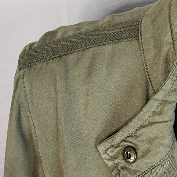 Social Standard By SANCTUARY Size Medium Tencel Snap Front Lightweight Jacket - Picture 7 of 11